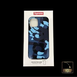 Supreme Blue Camo iPhone 11 Pro  Case